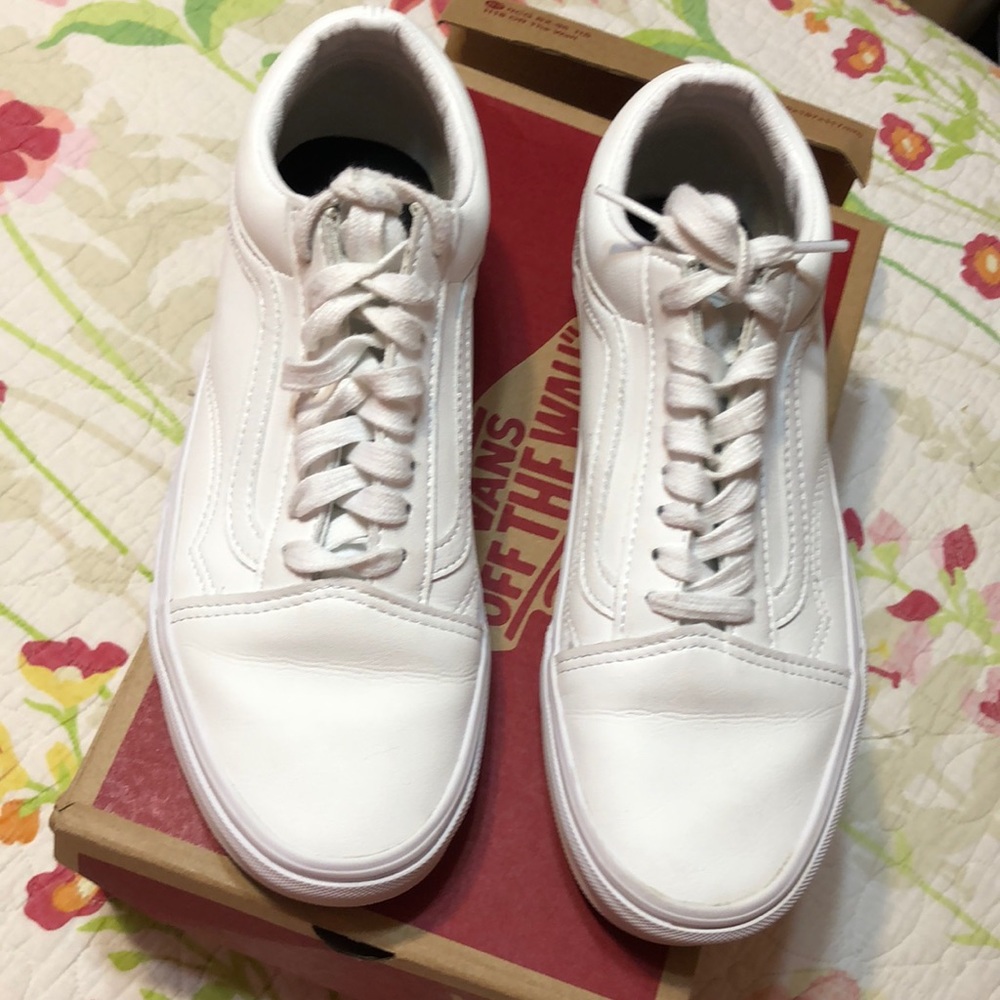 White Classic Vans